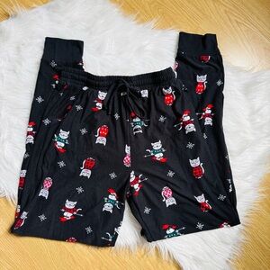 ARDENE | Winter Theme Cat Pajamas Size Medium